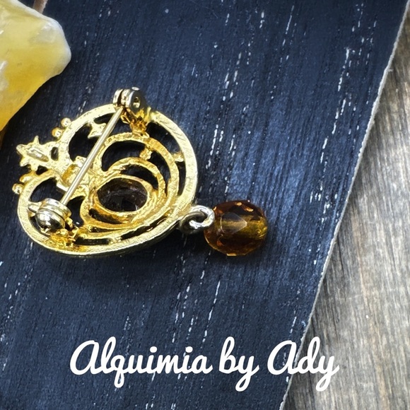 Alquimia by Ady Gold and Brown Pendant Necklace - Picture 2 of 3